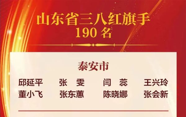 魯普喜報(bào)丨魯普耐特集團(tuán)總裁邱延平榮獲“山東省三八紅旗手”榮譽(yù)稱號(hào)
